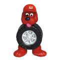 Dog Toy Vinyl Dog with Tire Pet Products